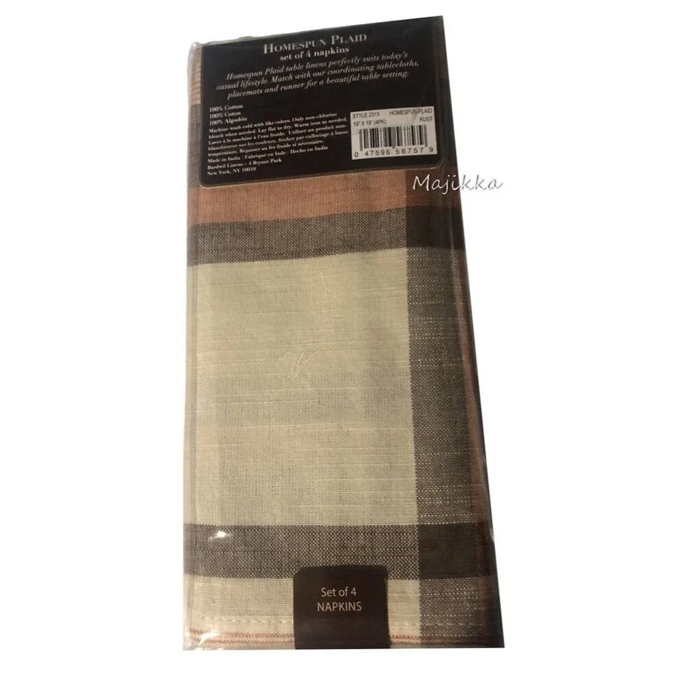 Bardwil homespun plaid